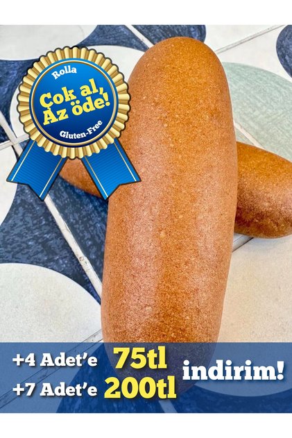 Rolla Gluten-free Glütensiz Sandviç Ekmeği (2 ADET X 85GR.)