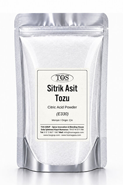 Sitrik Asit Tozu 250 gr (1. KALİTE) Citric Acid Powder