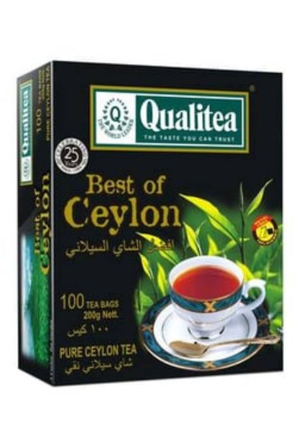شاي كوالتي اسود ظروف 100 كيس