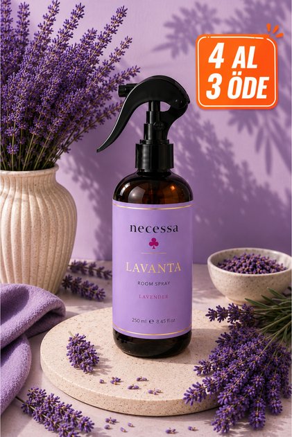 LAVANTA ODA VE ÇAMAŞIR SPREYİ ODA KOKUSU ODA SPREYİ ROOM SPREY 250 ML