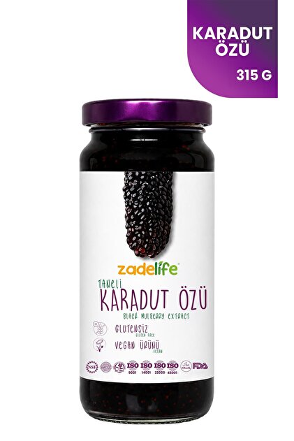 zadelife Taneli Doğal Yaban Mersini Özü 315 gr - Fiyatı, Yorumları
