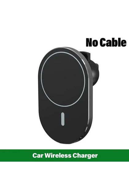 No Cable black Magnetic Car Wireless Charger Macsafe for iPhone 12 13 14 15 Pro Max Air Vent