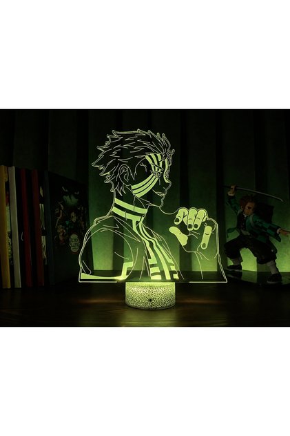 Demon Slayer - Akaza Anime Masa Lambası