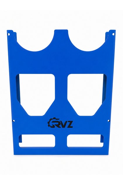 Rvz Çiftli Polisaj Makinesi Askı Aparatı - Mavi Renk