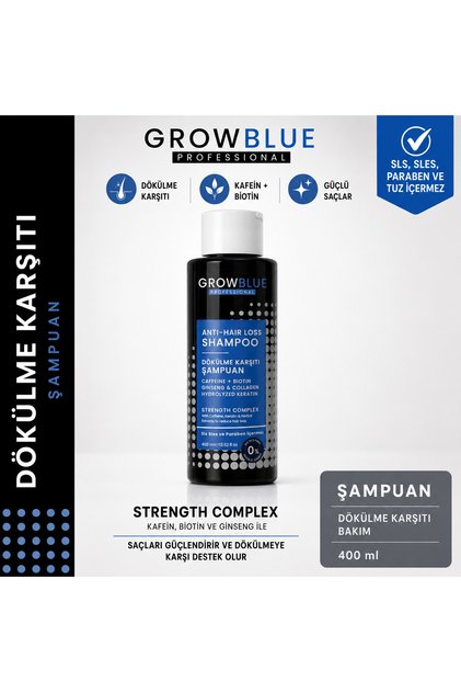 Erkek Şampuan 400 ML – Saç Dökülme Karşıtı & Güçlendirici Bakım