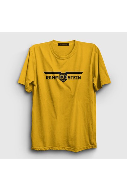 Unisex Yellow Wings Rammstein T-shirt106378tt
