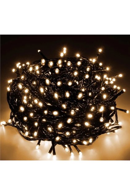Instalatie Pom Craciun alb cald 200 LED-uri, 200WW - 20 m