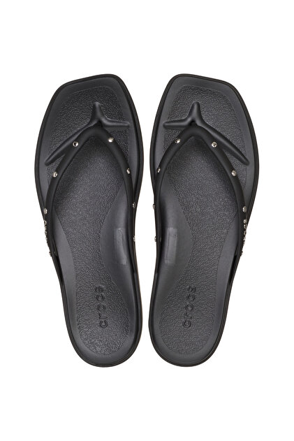 Crocs Miami Studded Flip Women's Flip Flops 211471-001 Black