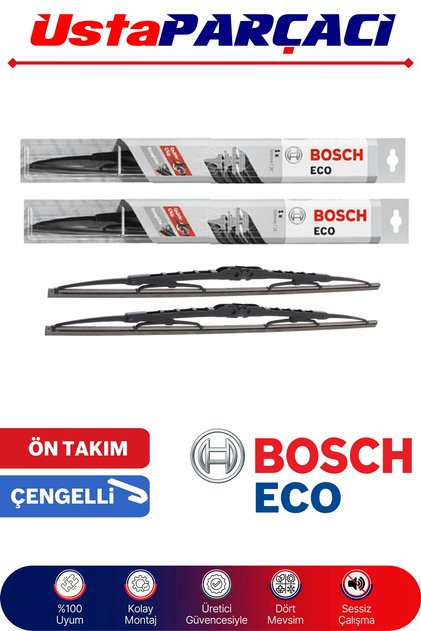 Ford Fiesta Silecek Takımı 2002-2008 Eco.