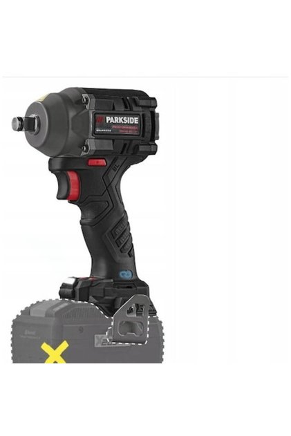 Cheie de impact 20V, 600 Nm, 3 accesorii, LED, PPDSSA 20-Li B2