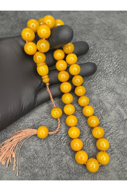 سبحة خرز العنبر الفاخرة القابلة للطي من مجموعة أوتتوما إيمامي الراقية