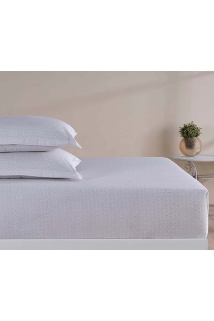 Single Fitted Sheet Set 120X200 Mira Beige