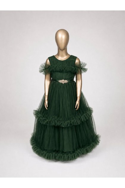 Girl's Evening Dress -Aby-0048 Premium
