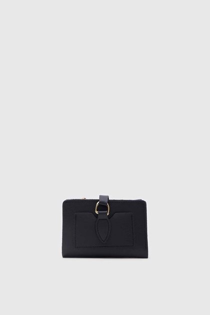 Kiki Snap Closure Women's Wallet Black