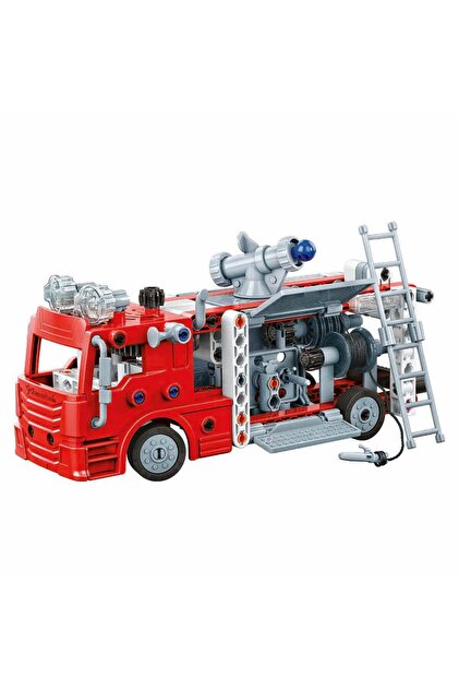 Clementoni 2in1 Bilim ve Oyun: Mechanics Laboratory İtfaiye Aracı