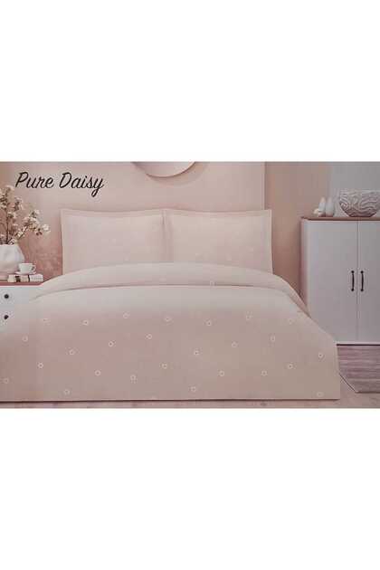 Özdilek Ranforce Tek Kişilik Nevresim Takımı Pure Daisy Bej