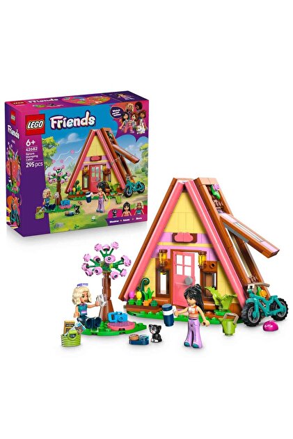 LEGO Friends Doğa Kampı Kulübesi Yapım Seti, 2 Mini Bebek ve