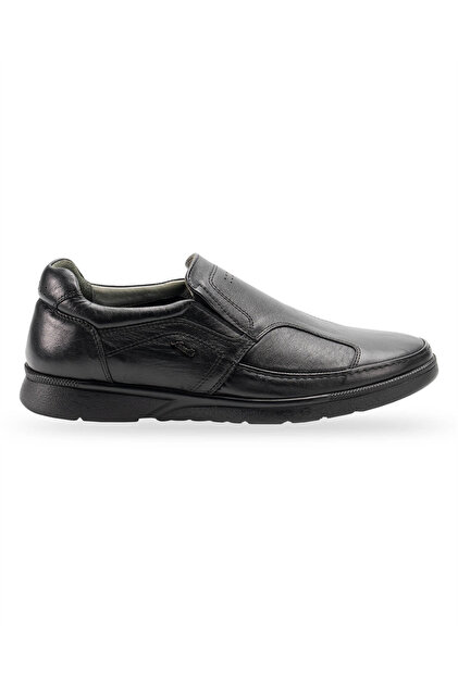 Forelli Hoka-H Men's Black (40-45) Leather Comfort Shoes- Trendyol