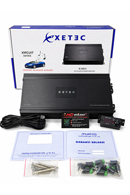 あいまい XETEC Xİ-500.4D PROFOSYONEL MİDRANGE AMFİSİ - Fiyatı, Yorumları