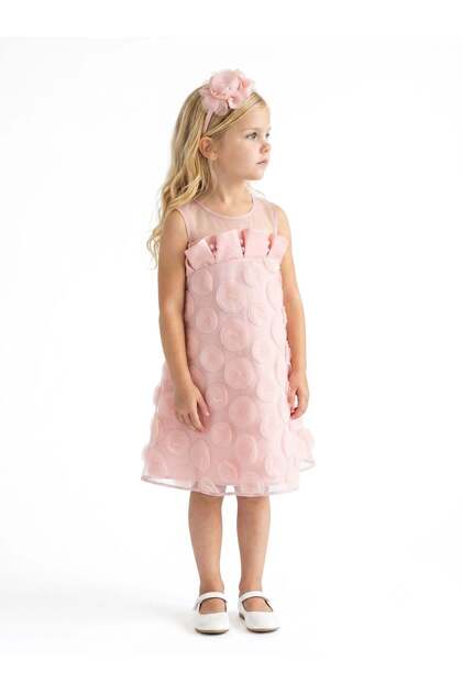 Girl's Evening Dress 3-7 Years Old 36009