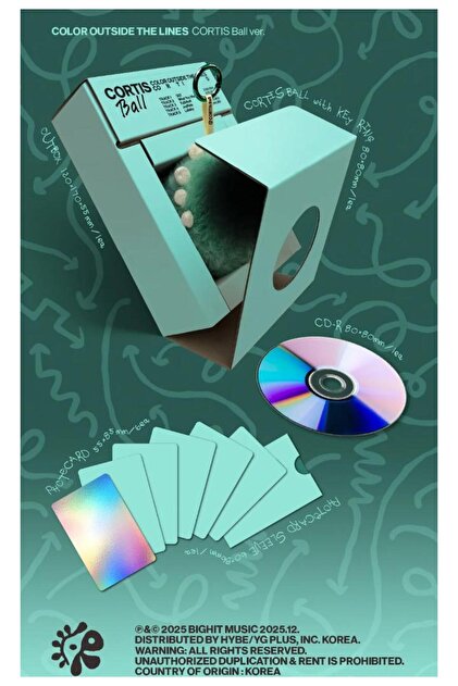 tays store CORTIS - 1st EP [COLOR OUTSIDE THE LINES] CORTIS Ball