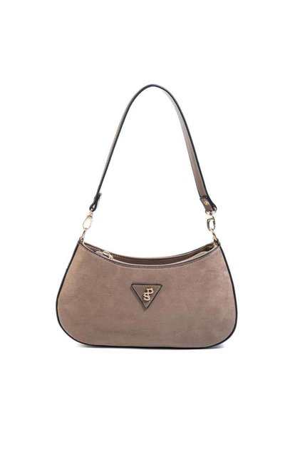 Mink - Mink Suede Women's Shoulder Bag Sp1251