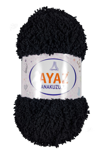 Anakuzusu El Örgü İpi Siyah 1217