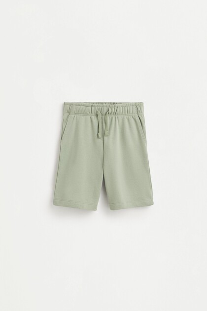 Pamuklu jogger bermuda