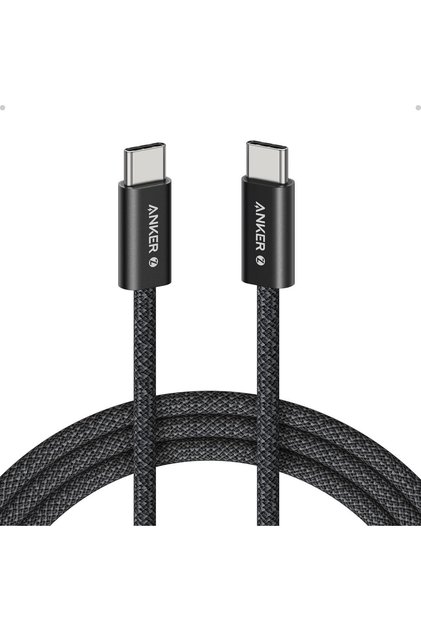 Cablu împletit Zolo USB-C la USB-C 240W 1m - Negru