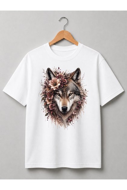 Tunalya Strong Bozkurt Special Design Premium Printed Unisex Cotton T-Shirt - High Quality