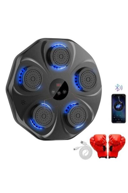 Smart Bluetooth Music Boxing Machine with Gloves