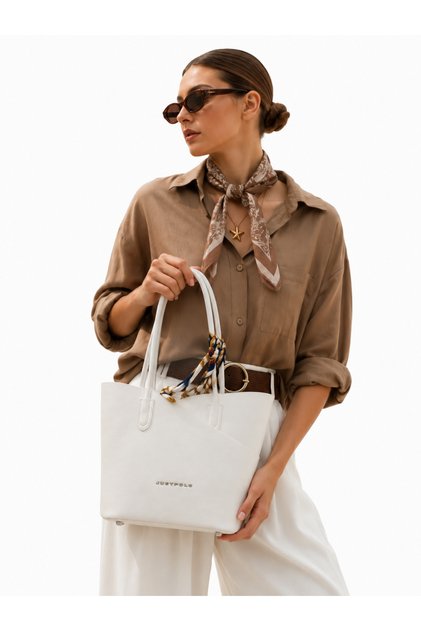 Galb White Women's Shoulder Bag Set of 3 Daily Shopper Bag Handbag