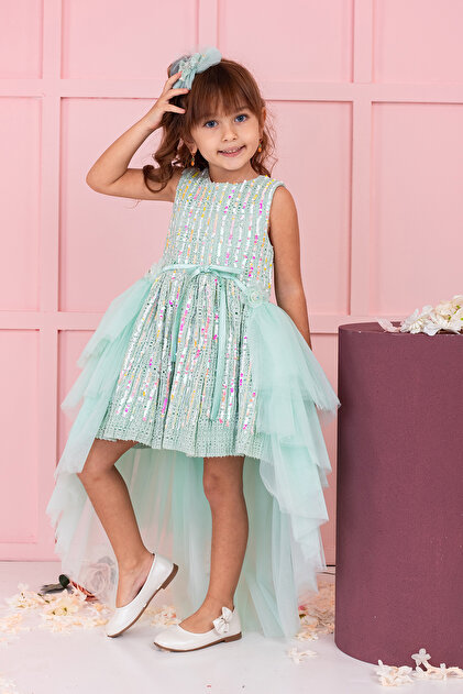 Girl's Turned Evening Dress