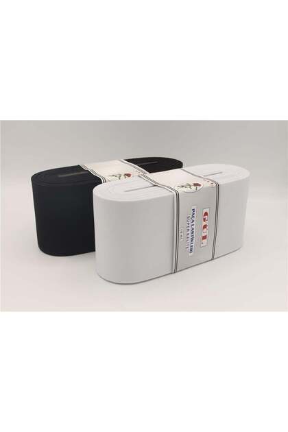 Hard Woven Rubber Tapes 10 cm - 10 Mt White