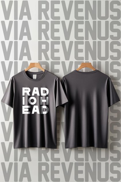 Radiohead Printed Wide Fit 100% Cotton Tshirt