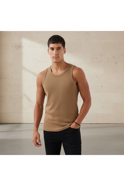 Men Ribbed Vest