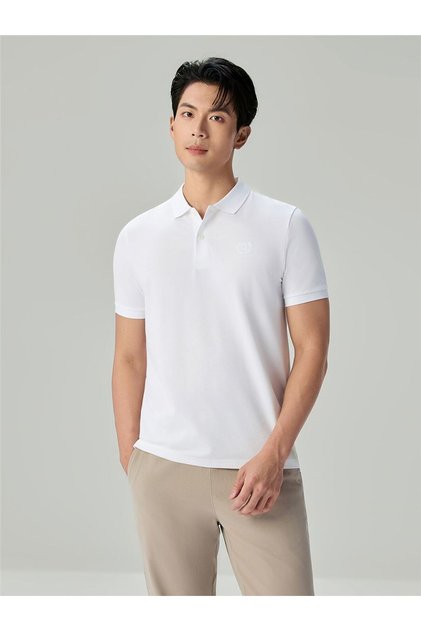 Men Slim Stretch Silk Touch Polo Shirt