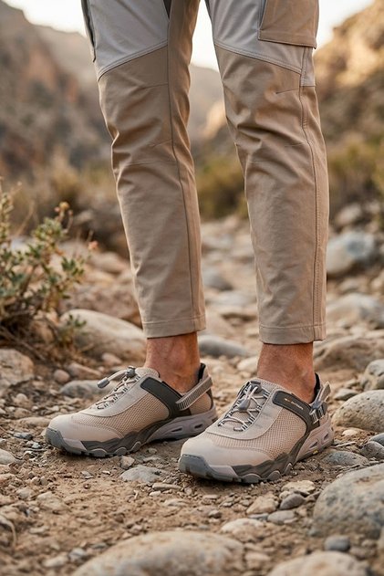 152-15510 E-5 Beige Summer Outdoor Shoes