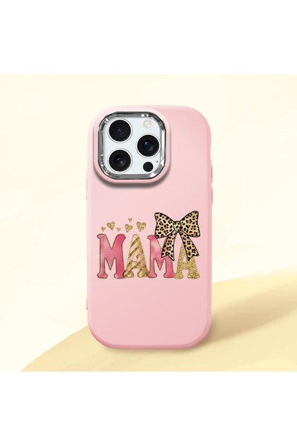 Pink Silicone Case Compatible with iPhone 16 Pro Max with Shock-Absorbing Camera Protections