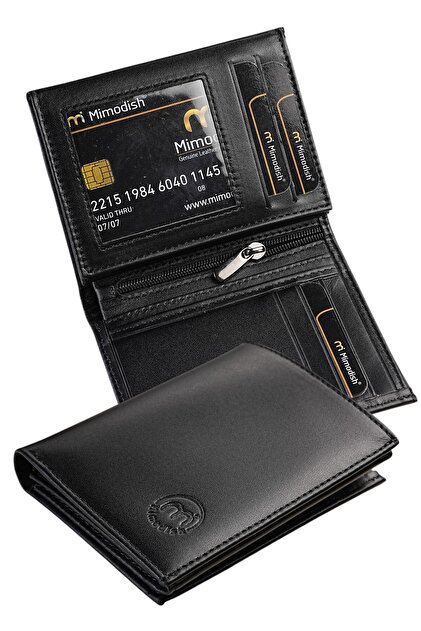 Signature 1794 Hakiki Deri Dikey Premium Minimal Erkek Kartlık Cüzdan – 10 Yıl Dikiş Garantili