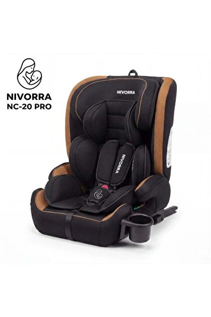 Foldable Baby Car Seat with ISOFIX & Top Tether, Multi-Position Adjustable Height for Kids 76-150cm (9-36kg)