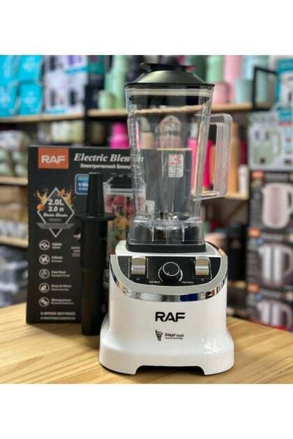 R.2828 Multi-Function Electric Blender 1800W Commercial Grade Mixer with 2.0L Large Jar, Durable 6-Blade Cutter, Adjustable Speed Settings, Ice Crusher, Fruit Juicer and Vegetable Blender for