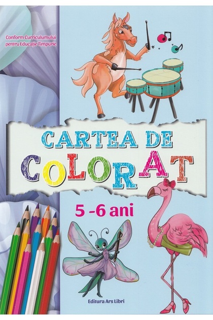 Cartea de colorat 5-6 ani