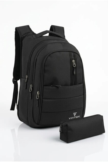 Vt-07 Pencil Holder Bat Multi-Compartment Large Volume Anti-Sweat Orthopedic Back Support High School Middle School School Bag