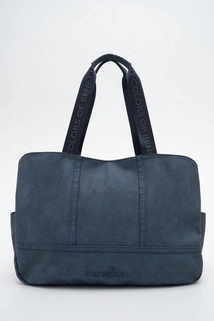 Benetton Women's Shoulder Bag Dark Blue Bnt1881