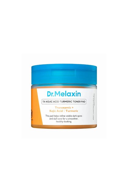 Dischete exfoliante pentru pete pigmentare cu Acid Kojic, Niacinamida si Turmeric 70 buc, Dr. Melaxin TX Kojic Acid Turmeric Toner Pad, 190 ml