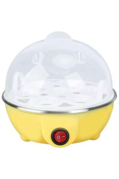 My Dream Multi-functional Electric Eggs Boiler Cooker Steamer Home Kitchen Use | 7 Egg Capacity Multifunction Electric Boiled Egg Maker Food Steamer (Yellow)