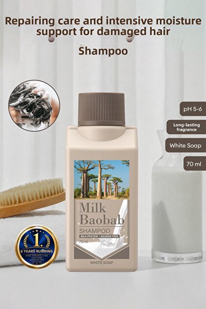 Intensive Moisturizing Shampoo for Repairing Damaged Hair Original Shampoo (White Soap)