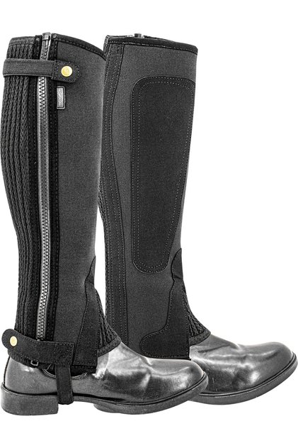8102 Aero Flex Premium Riding Neoprene Half Chaps #10028102 - Large