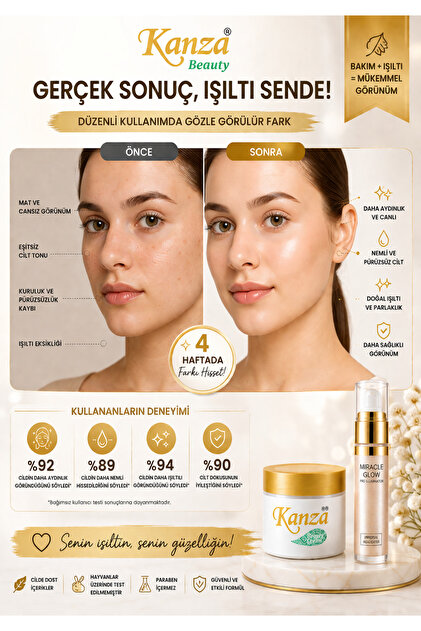 Kanza Beyazlatıcı Krem Sabun Ve Serum Seti 2 Li Set - Fiyatı